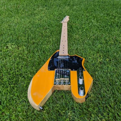 Telecaster Style Douglas USA Electric Guitar, Fender USA Pickups and Saddles, Partscaster image 6
