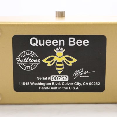 Fulltone Custom Shop Queen Bee Germanium Fuzz Guitar Effects Pedal #50140 image 4