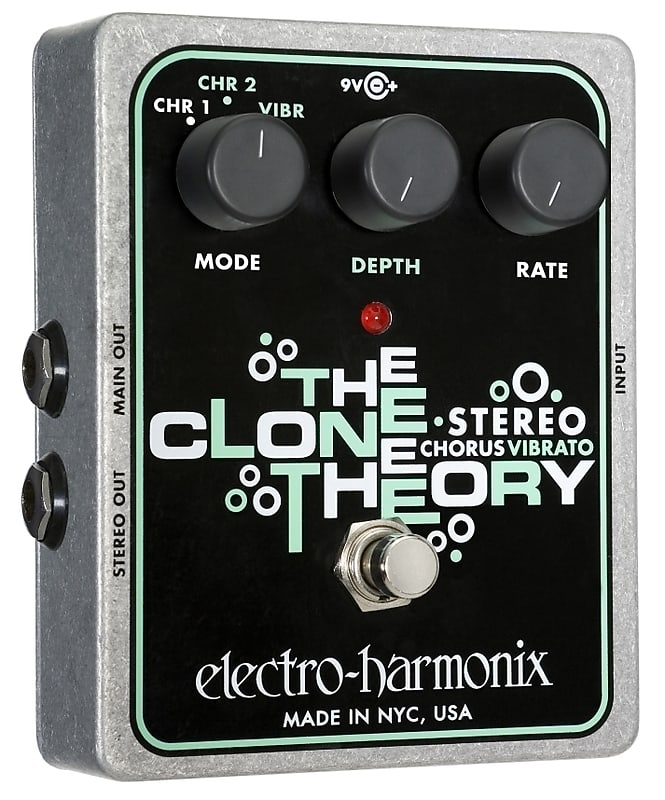 ギター ELECTRO-HARMONIX STEREO CLONE THEORY Stereo Clone Theory | Analog Chorus / Vibrato - Electro-Harmonix