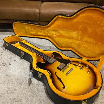Gibson ES-335 Custom shop 1961 Reissue VOS - Vintage Burst image 1