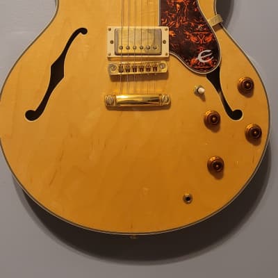 Epiphone Sheraton II 2004 Natural Blonde | Reverb