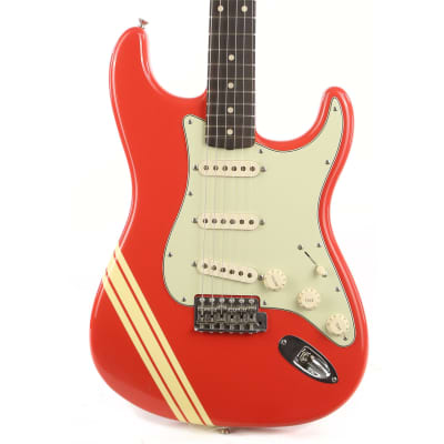 Fender Custom Shop 1960 Stratocaster Closet Classic Fiesta Red with Racing Stripe 2007 NAMM Limited for sale