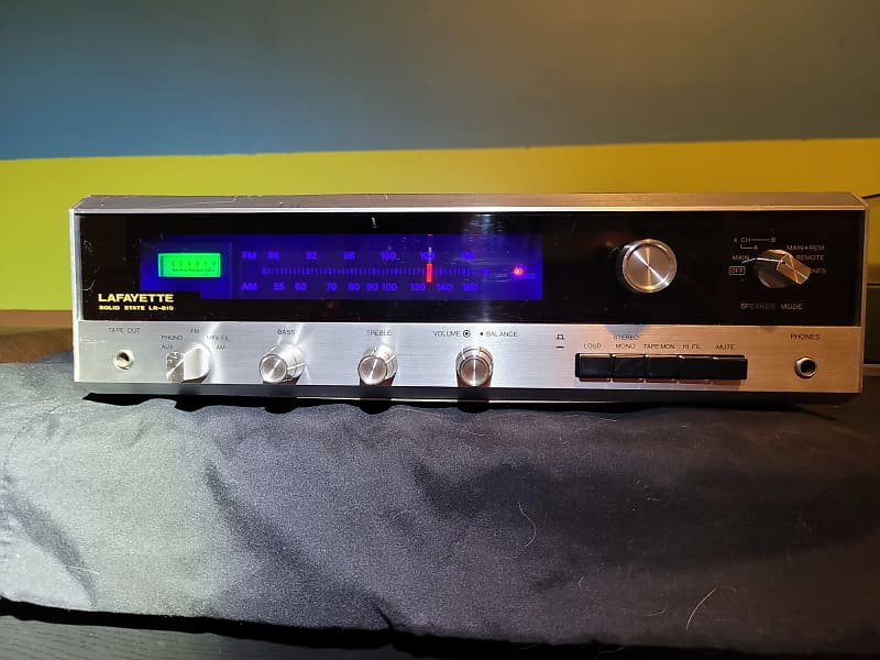 Vintage Lafayette LR810 AM/FM Stereo Receiver Reverb