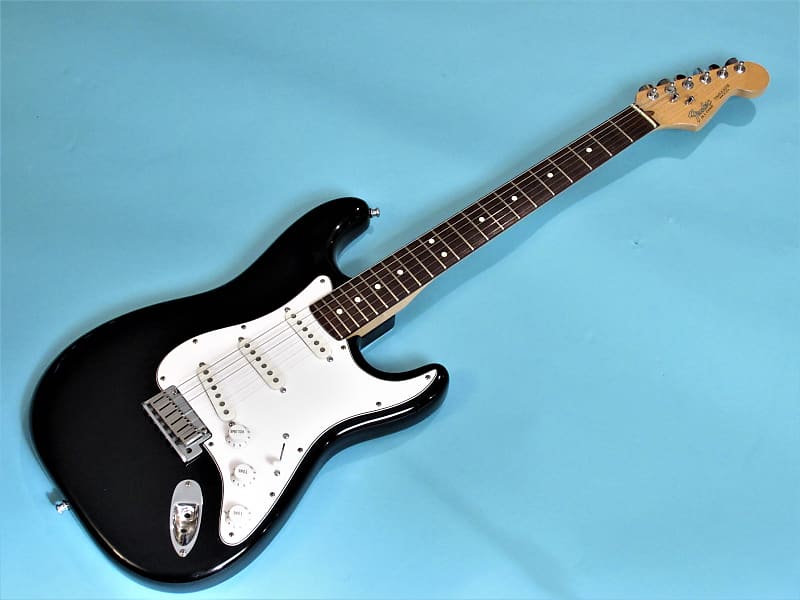 Fender Stratocaster 1984-1987 Black / White tuxedo image 1