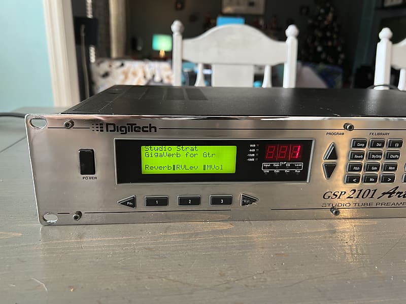 DigiTech GSP 2101 Artist Pro, Chrome with Control One | Reverb