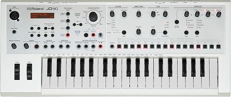 Roland JD-Xi 37-Key Analog/Digital Crossover Synthesizer | Reverb