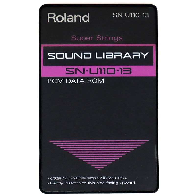 Roland SOUND LIBRARY 音源拡張カード SN-U110-07 Roland SOUND LIBRARY 音源拡張カード SN-U110-07