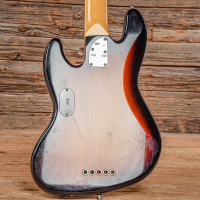 Fender Marcus Miller Artist Series Signature Jazz Bass V Sunburst 2014 image 9