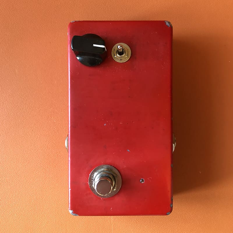 Dan Armstrong Red Ranger clone pedal w/ level control   Reverb