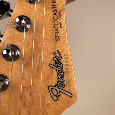 1986 Japanese Fender Contemporary Stratocaster with Original Hardshell Case image 9