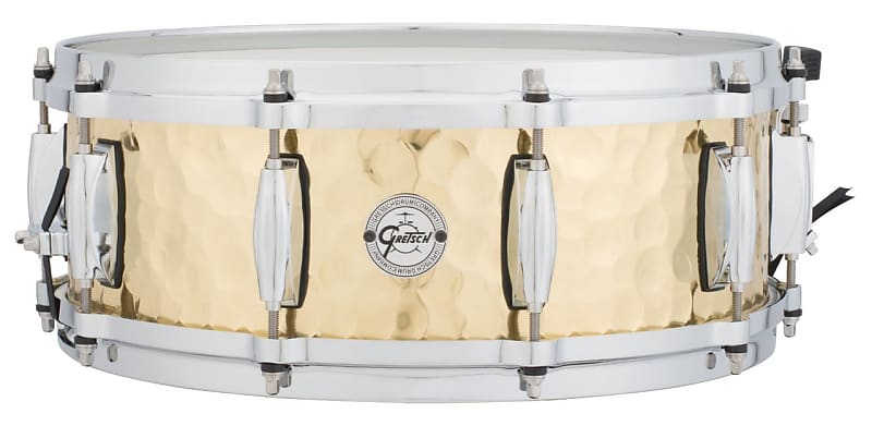 Gretsch hand store hammered brass snare