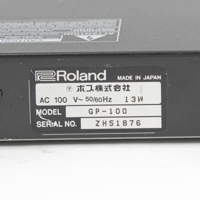 Roland GP-100 MultiFX Guitar Processor - Swiss Army knife of Tones Rackmount image 5