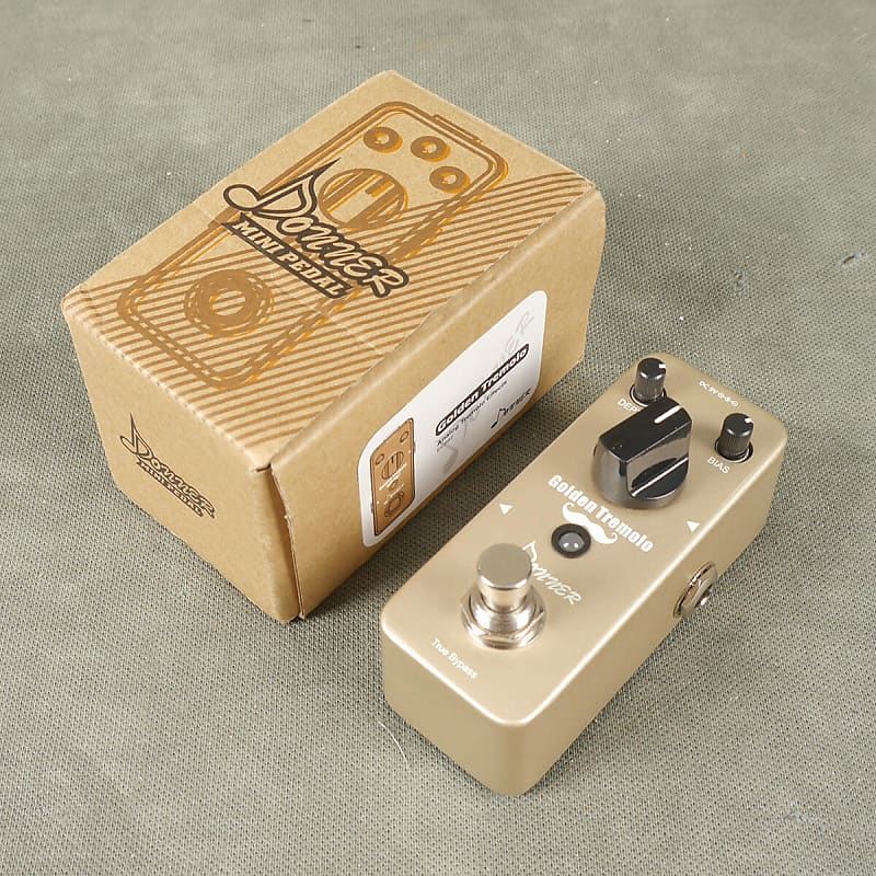 Donner Golden Tremolo FX Pedal w/Box 2nd Hand Reverb