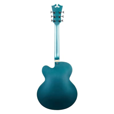 D'Angelico Premier EXL-1 Hollow Body - Ocean Turquoise image 6