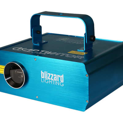 Blizzard Kaptivator Sound Active 3D RGB Laser Fixture with Animated Graphic Show Patterns image 2