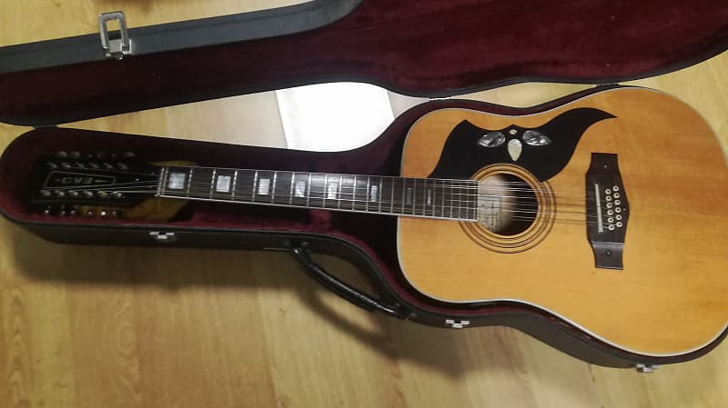 Ranger Vintage Reissue XII Natural : Guitare Acoustique 12 Cordes EKO 