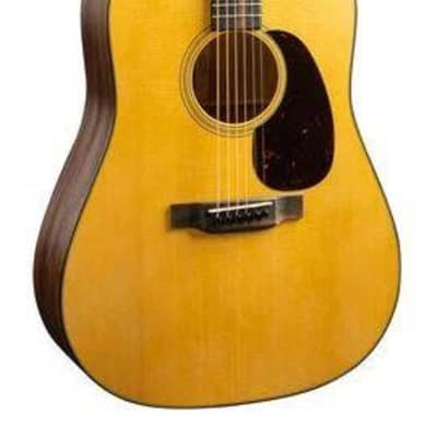 Martin D-18 Satin Acoustic Guitar - Satin Natural - with Hardshell Case for sale