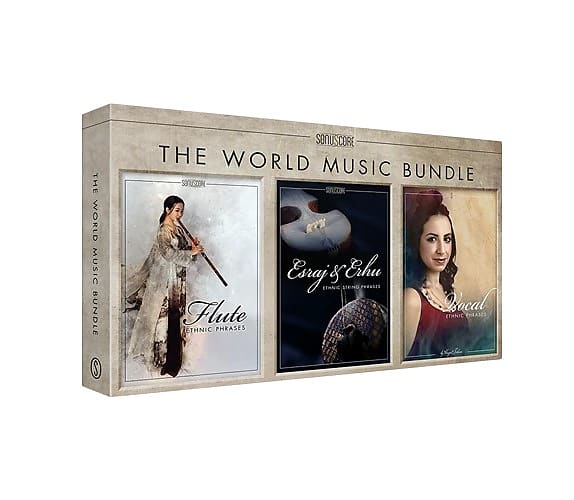 SonuScore World Music Bundle Ethnic String Phrases, Vocal Phrases and Flute Phrases [Virtual] image 1