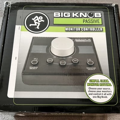 Mackie Big Knob Passive Monitor Controller 2017 - Present - Black image 1