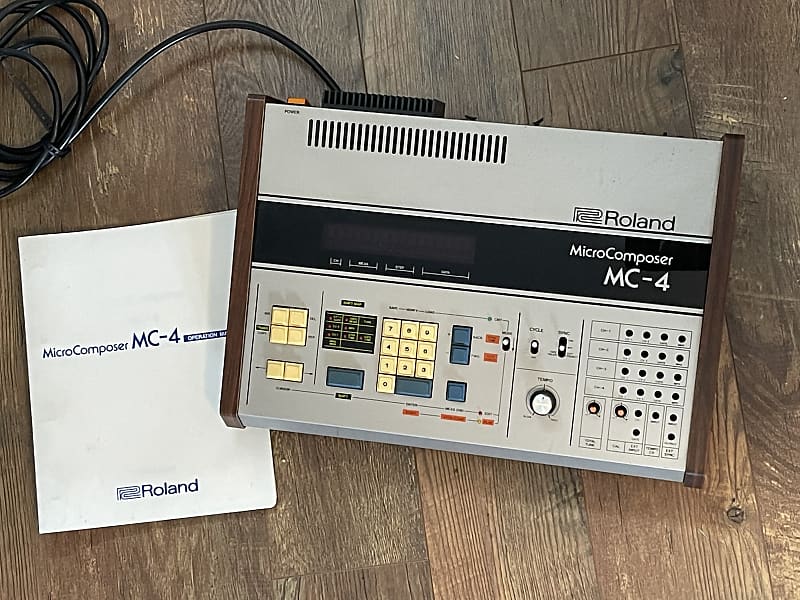 Roland MC-4b MC-4 modular analog sequencer System 100M vintage 1984 image 1
