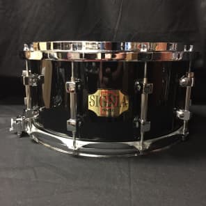 Premier Signia 14x7 10 Lug Maple Snare Drum 1992 2003 Reverb