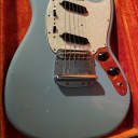 1964 - 1965 Fender Mustang Blue 24” - Incredible Condition All Original with Double-line Kluson FREE US SHIPPING
