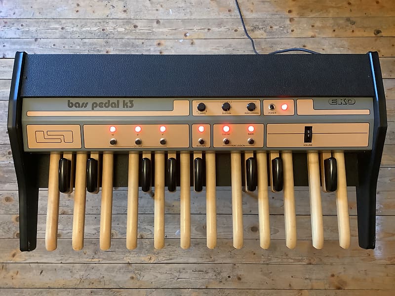 Eko K3 Pedal Bass 1982 mono synth like Moog Taurus Reverb