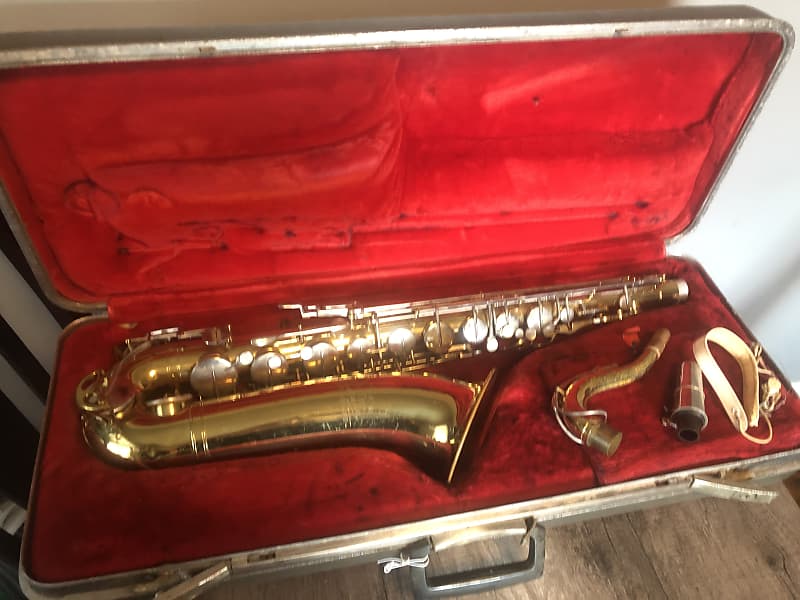 1960 RMC The Martin Indiana Tenor Saxophone Sax w/ Case, Neck, and Vito Mouthpiece image 1