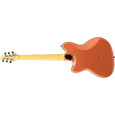 Ibanez Yvette Young YY20 Guitar, Rosewood Fretboard, Orange Cream Sparkle image 5