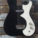 Silvertone 1448 Guitar With Working Case Amp. 1962 - Black