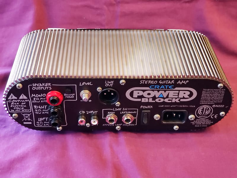 Crate CPB150 PowerBlock Amplifier | Reverb Canada