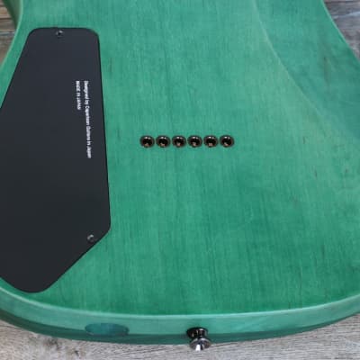 Unplayed! Caparison Dellinger II FX-AM Electric Guitar Dark Green Matt + OSSC image 19