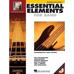 Hal Leonard Essential Elements for Band - Electric Bass Book 1 with EEi