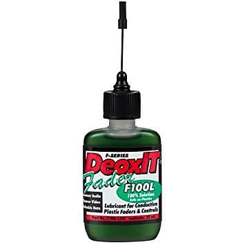 Caig DeoxIT Fader F100L Lubricant for Conductive Plastic Faders & Controls 25 mL image 1