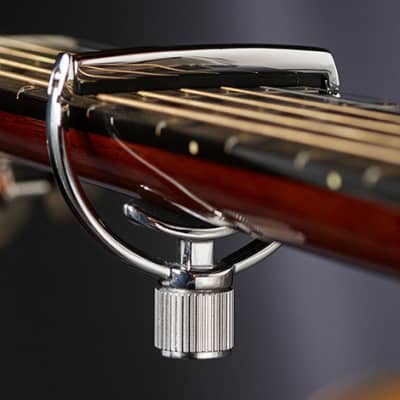 G7TH Heritage Guitar Capo, Standard Neck Width, Stainless Steel Style 1 image 2