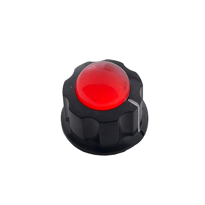 Glowing Orbs (Red) Custom Guitar Knobs Vintage Phenolic Reverb
