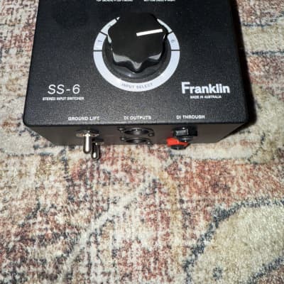 Franklin Audio / SS-6 DI ステレオスイッチャー 【公式通販】
