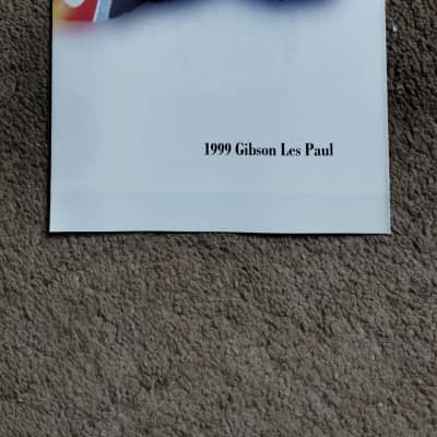 Gibson  1999 Les Paul brochure catalog Catalogue image 2