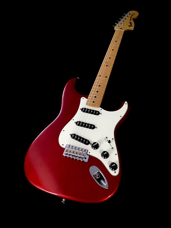 1982-1983 Vintage Fender Japan ST72 Strat Guitar Custom JV MIJ Candy Apple  Red 7.2 Lb HSC | Reverb France