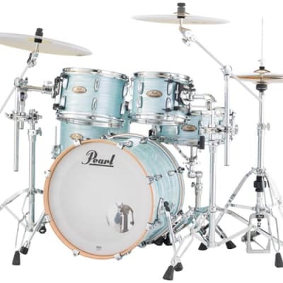 Pearl Session Studio Select Series 4-piece shell pack in Ice Blue Oyster image 1