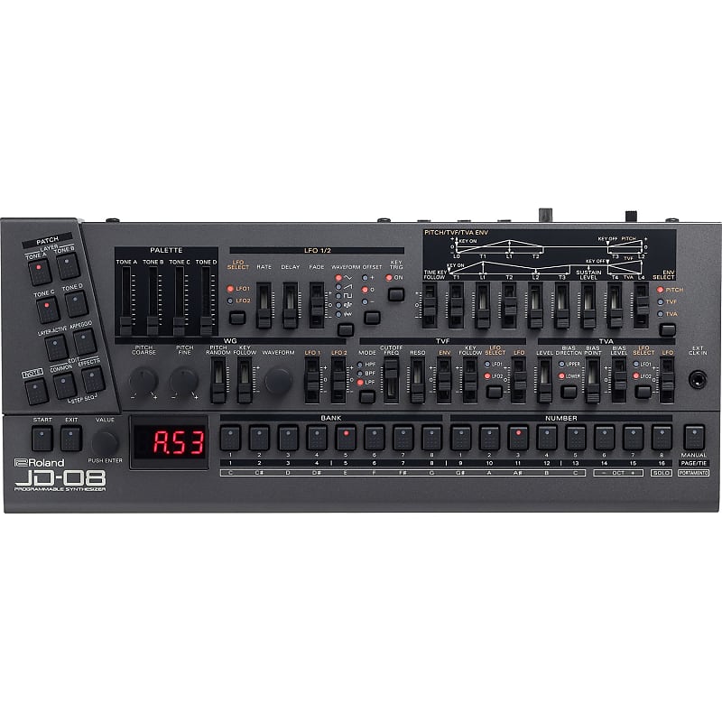 Roland JD-08 Boutique Series JD-800 Polyphonic Synthesizer Module w/ Effects image 1