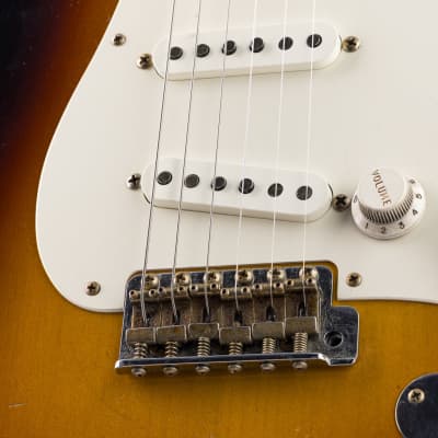 Fender Custom Shop Masterbuilt Todd Krause 1956 Stratocaster Heavy Relic - Wide 2 Tone Sunburst (583) image 7