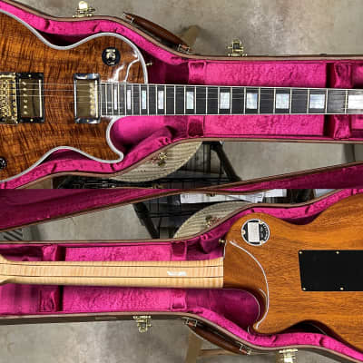 Gibson Les Paul Custom Axcess 2021 - Master Grade Koa image 1