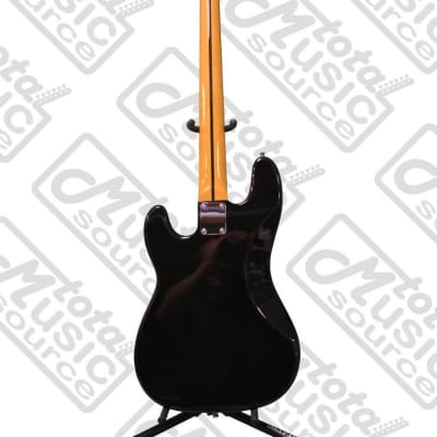 Oscar Schmidt by Washburn P-Style Electric Bass, Trans Black, OSB-400C TBK image 6