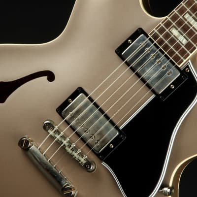 Gibson Custom Shop PSL '64 ES-335 Reissue VOS Gold Mist Poly image 15
