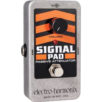 Electro Harmonix Signal Pad Attenuator Effects Pedal for Guitar for sale