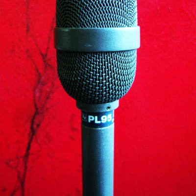 Vintage 1980's Electro-Voice PL95 / DS35 Dynamic Cardioid Microphone Low Z w accessories RE16 # 2 image 9