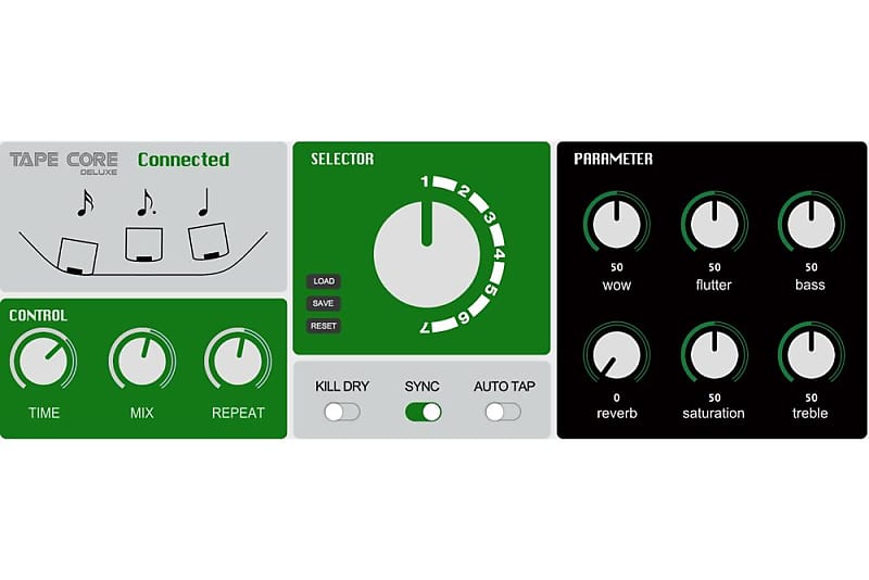 NUX Tape Core Deluxe Space Echo Voiced Tape Echo Pedal | Reverb