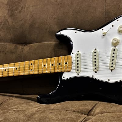 Fender Fender Stratocaster Relic LTD ED Custom “Show” Build 2021 1968 Aged Black image 9