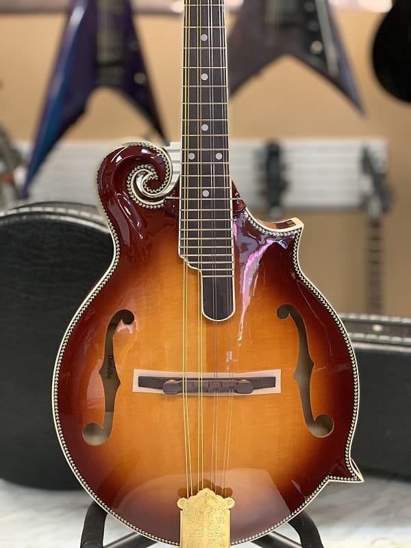 Danville Mandolin Vintage Antique Sun Burst W/Case 2023 Reverb